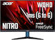 Acer Nitro KG272U IPS Monitor 27" QHD 2560x1440 mit Reaktionszeit 1ms GTG
