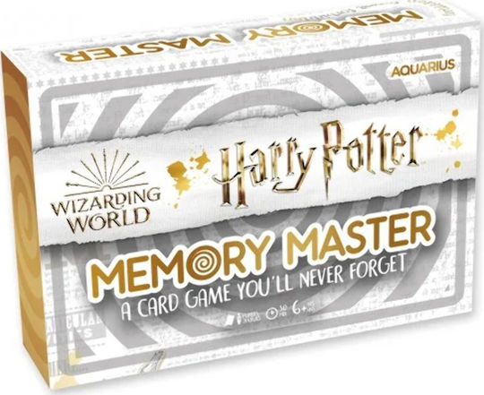 Настолна игра Harry Potter Card Game Memory Master за 4 играчи 6+ години (EN) Aquarius