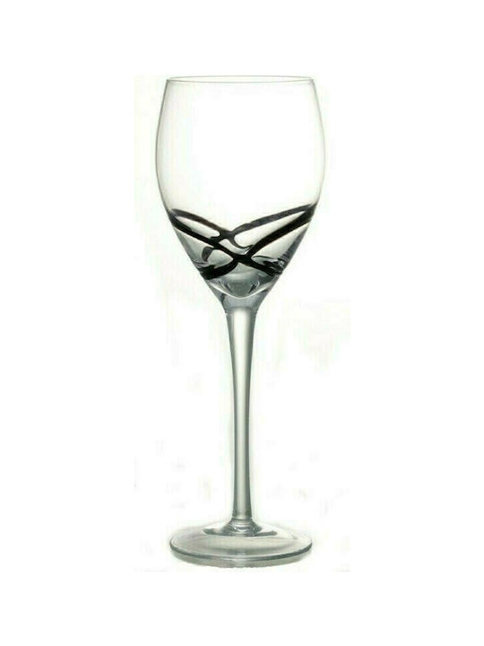 Cryspo Trio X Treme Glass Water made of Crystal Black Goblet 350ml 59.989.53 1pcs