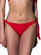 Bluepoint Bikini Slip with Laces Red