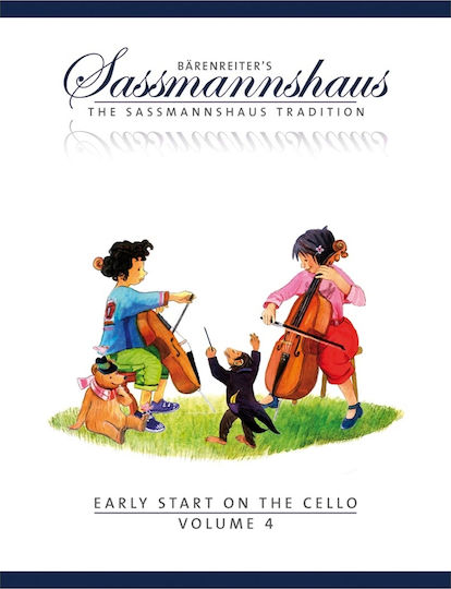 Barenreiter Sassmannshaus - Early Start on the Cello Метод за обучение за Виолончело Том 4