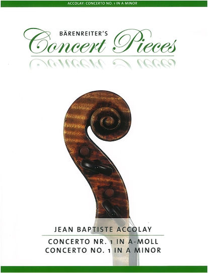 Barenreiter Accolay - Concerto No.1 in A Minor for Violin and Piano