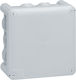 Legrand Plexo Surface Mounted Electrical Box Branching IP55 130x130x74mm in Gray Color