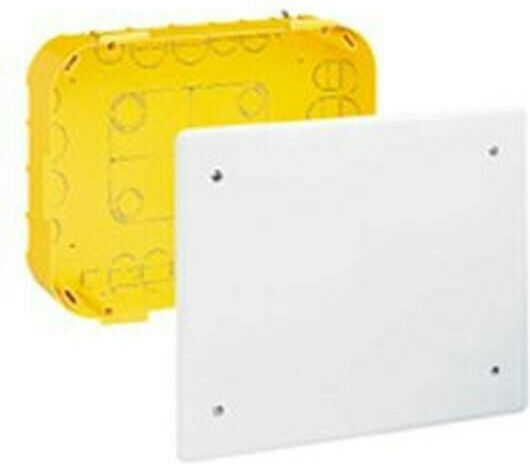 Legrand Batibox Flush Electrical Box Branching for Plasterboard 160x105x40mm in Yellow Color 089373