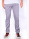 Tresor Men's Chino Trousers Slim Fit Gray