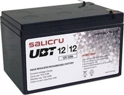 Salicru UBT 12|12 Μπαταρία UPS 12V 12Ah Salicru UBT 12|12 Μπαταρία UPS 12V 12Ah