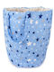 BabyCute Kinder Aufbewahrungskorb aus Stoff Stars Blau 40cm 1Stück