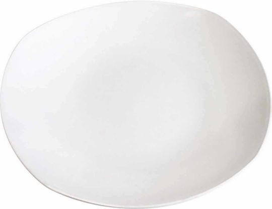 Viosarp Plate Shallow made of Melamine White with Diameter 23cm