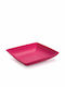 Viosarp Teller Wüste Platz Kunststoff Rosa 17.5x17.5cm