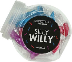 Addiction Silly Willy Mini Dildo Реалистично дилдо Със смукателна чашка 8см