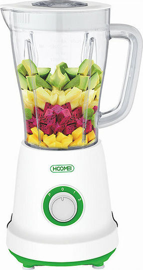 Hoomei Blender with Plastic Jug 1.5 lt 500W Green HM-6725G