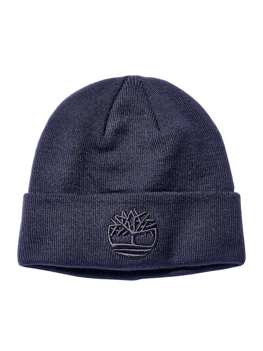 Timberland Beanie Beanie Knitted in Navy Blue color