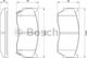 Bosch Σετ Τακάκια Εμπρός 2τμχ για Nissan Almera Mazda / Nissan