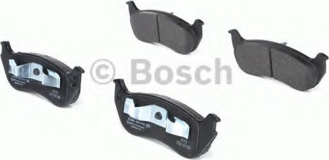 Bosch Σετ Τακάκια Πίσω 2τμχ για Mazda 2 Chrysler / Jeep