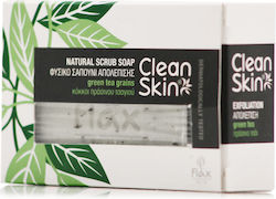 CleanSkin Natural Products Green Tea Grains Σαπούνι Απολέπισης για το Πρόσωπο & το Σώμα 100gr