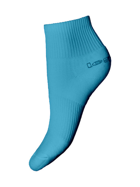 Walk Damen Einfarbige Socken Türkis 1Pack