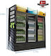 Sanden Intercool Getränkekühlschrank 1500Es Doppeltürig H200xB171xT72cm