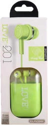 Love EV-201 In-ear Handsfree Ακουστικά με Βύσμα...