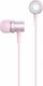 HX-Y01 In-ear Handsfree with 3.5mm Connector Pink