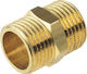 Bugatti ValvoSanitaria Male Pneumatic Fitting Brass 1" 25.4mm 1444