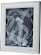 Prince Silvero Hochzeitskronen-Etui Fotografierahmen Rechteck Silver/Black 25x20εκ.