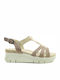 Anatomische Damenplattformen Beige
