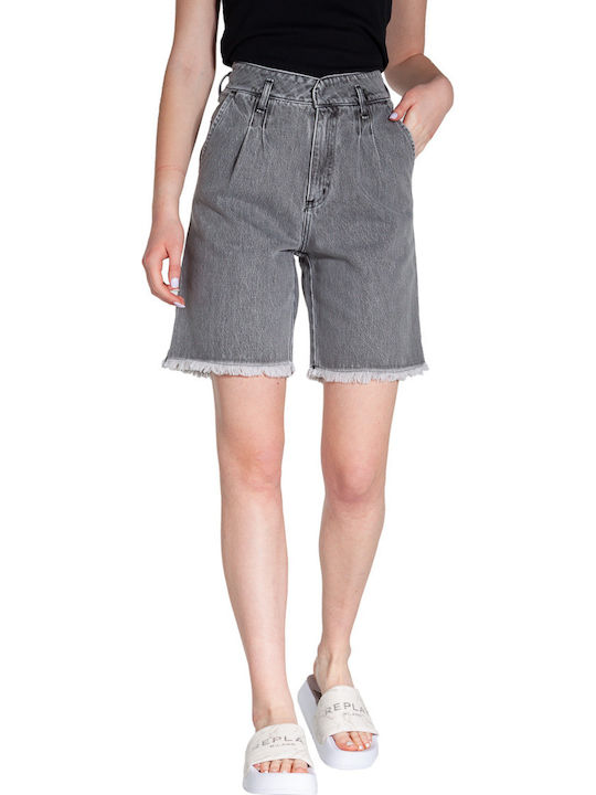 Alexia 21-670 Women's Bermuda Shorts Jean Gray