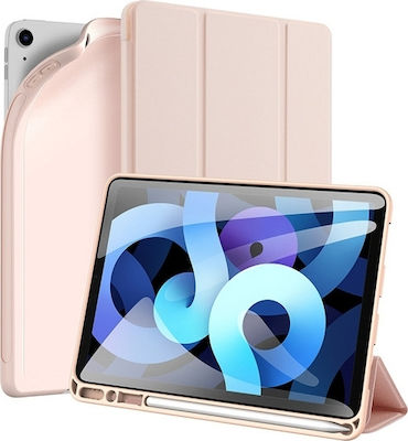 Dux Ducis Osom Flip Cover Σιλικόνης / Δερματίνης Ροζ (iPad Air 2020/2022)