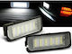 Vinstar Φώτα Πινακίδας Led 12V για Volkswagen Beetle / Eos / Golf / Lupo / Passat / Phaeton / Polo 2τμχ
