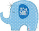 Luftballon Folie Jumbo Blau 81cm