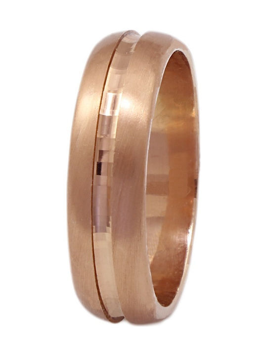 Matteo Wedding Ring from Silver Gold Plated