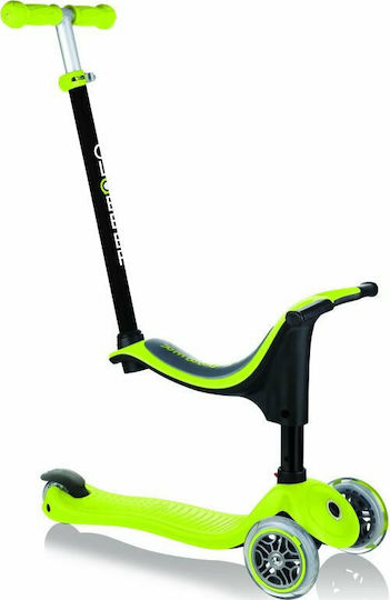 Globber Παιδικό Πατίνι Go-Up Sporty Τρίτροχο με Κάθισμα για 3+ Ετών Πράσινο
