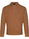 Guy Laroche GL2029501 Men's Long Sleeve Blouse Polo Camel GL2129501-16