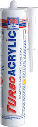 Turbo Acrylic Silicon Acrilic Alba 280ml 1buc Turbo Acrylic Silicon Acrilic Alba 280ml 1buc