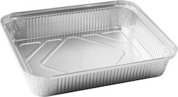 Food Pack Σκεύος Αλουμινίου Παραλληλόγραμμο N.204 (4τμχ)