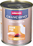 Animonda Grancarno Single Protein Wet Food Dogs in Cans with Chicken Gluten-Free 800gr