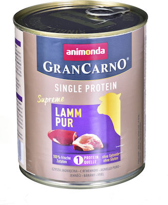 Animonda Grancarno Single Protein Αρνί 800gr