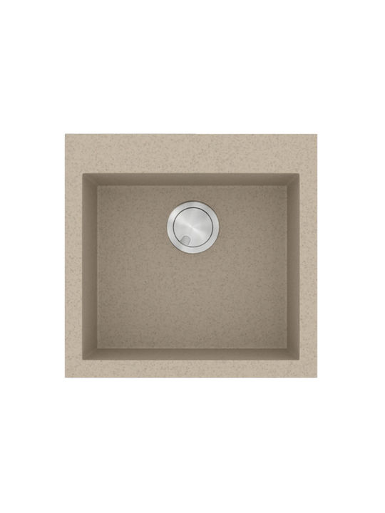 Sanitec Ultra Granite Drop-In Sink Synthetic Gr...