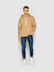 Worn Ανδρικό Παντελόνι Τζιν με Slim Tapered Εφαρμογή Navy Μπλε