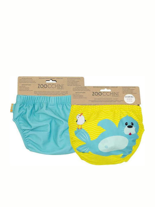 Zoocchini Set Kids Swimwear Swim Diaper Multico...
