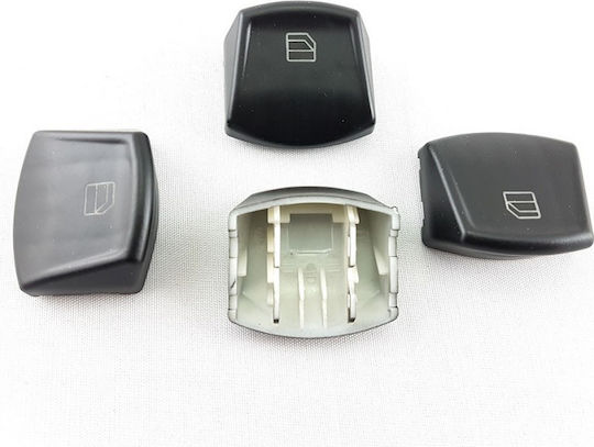 Carner Replacement Button Car Window Switch for Mercedes-Benz Vito / Sprinter Black