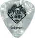 Fire & Stone Πένα Κιθάρας Celluloid Πάχους 0.81...