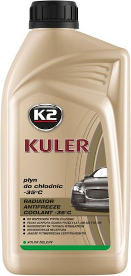K2 Kuler Αντιψυκτικό Ψυγείου Αυτοκινήτου G11 -35°C Πράσινο Χρώμα 1lt