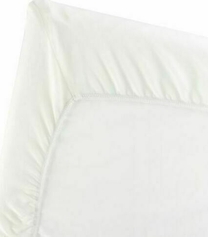 BabyBjorn Fitted White Baby Sheets 60x105cm