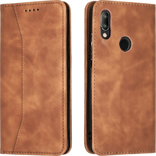 Bodycell PU Leather Wallet Synthetic Leather Brown (Redmi 7)
