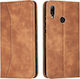 Bodycell PU Leather Wallet Δερματίνης Καφέ (Hua...