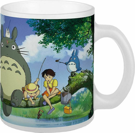 Semic Ghibli Totoro Fishing Чаша Керамично Многоцветна Semic Ghibli Totoro Fishing Чаша Керамично Многоцветна