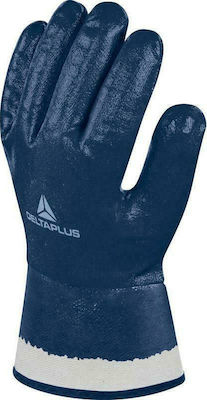 Delta Plus Arbeitshandschuhe Blau Nitril