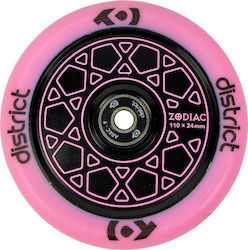 District Rad für Kinderroller Zodiac Rosa/Schwarz