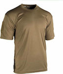 Mil-Tec Tactical Quickdry T-shirt Kojote in Beige Farbe